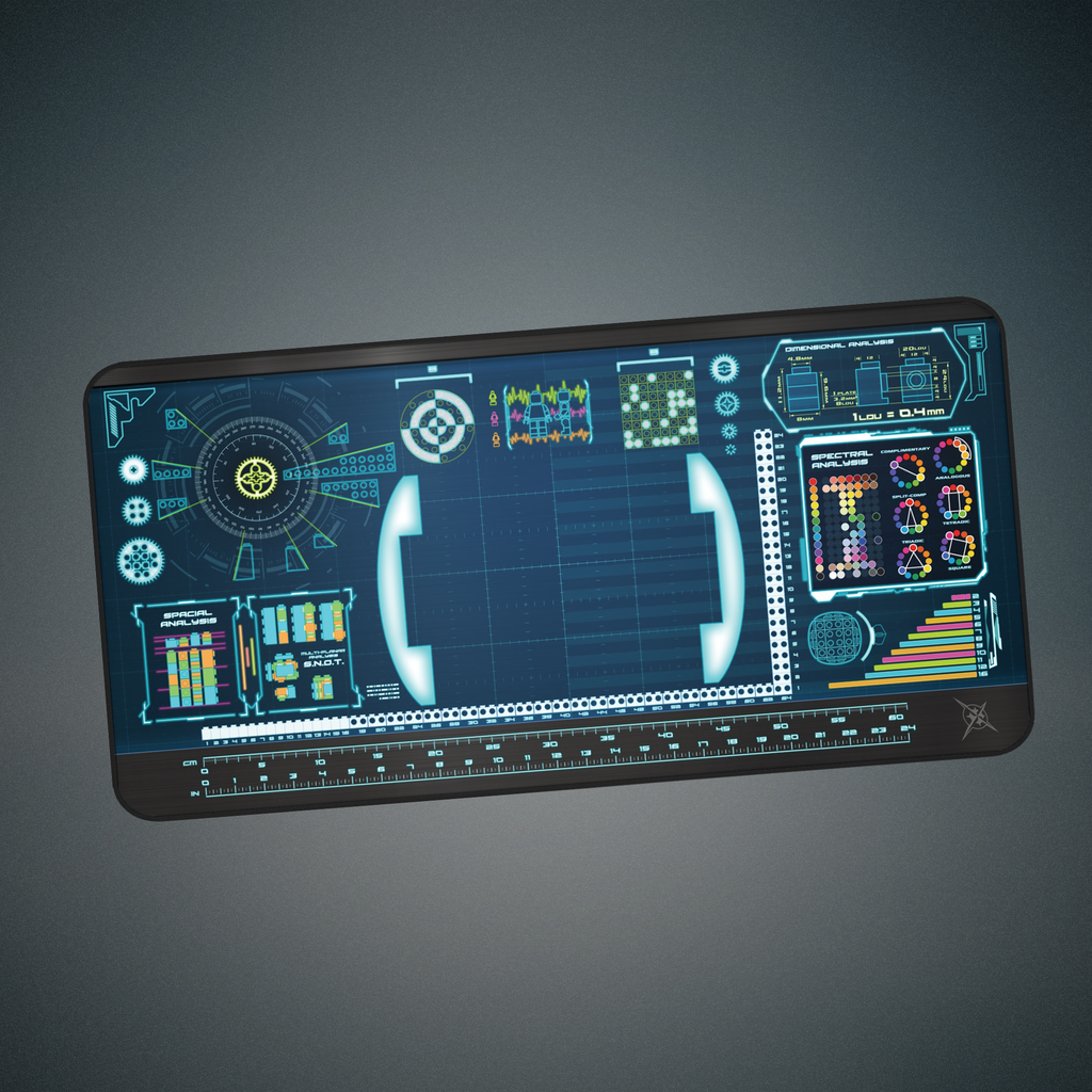 The Command Center Brick Building Mat