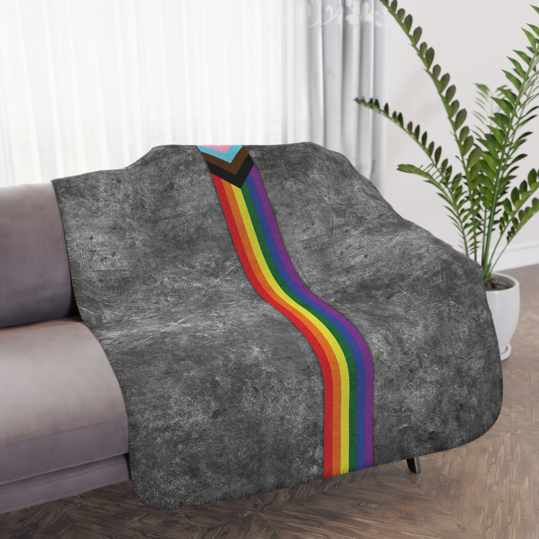 The Pride Stripe Sherpa