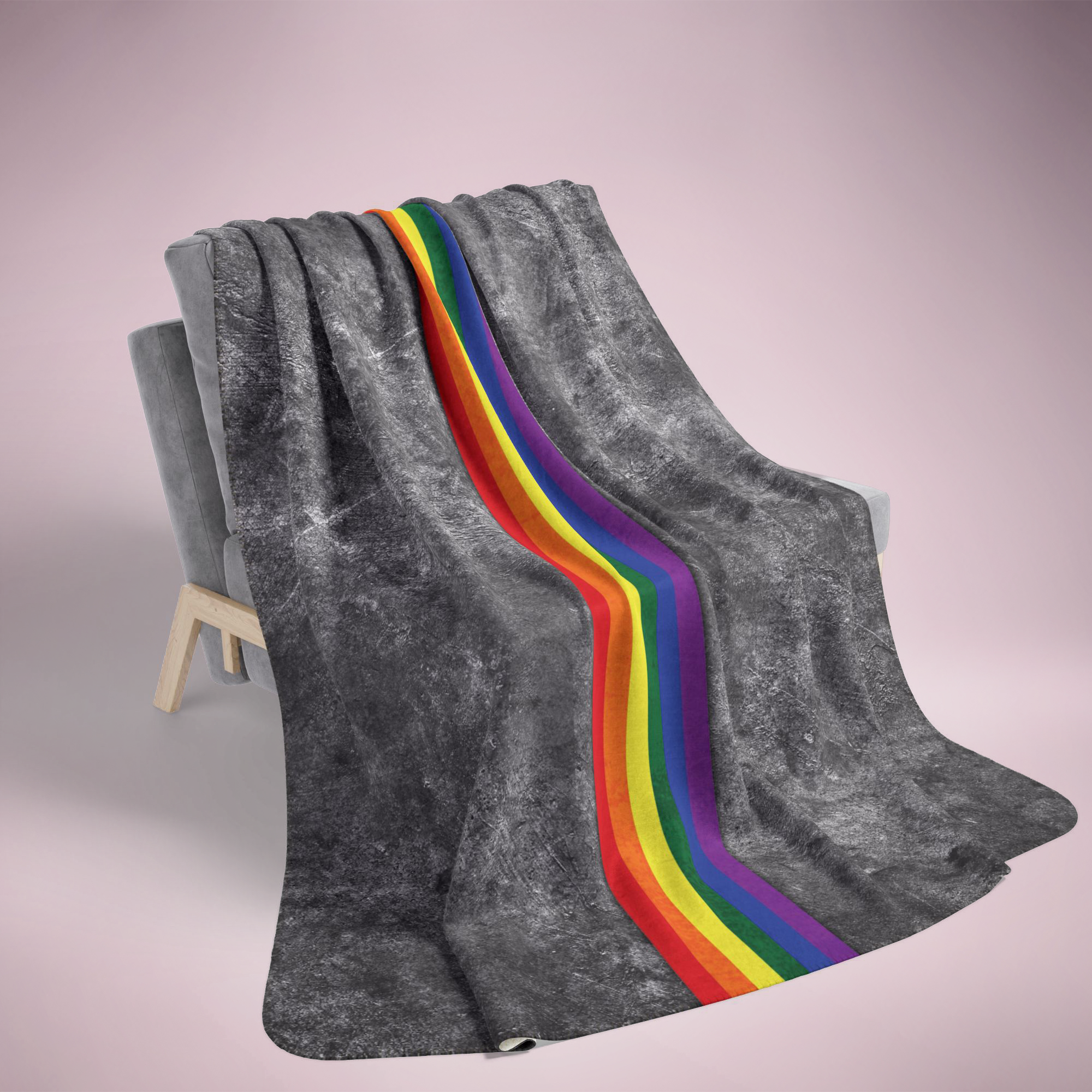 The Pride Stripe Sherpa